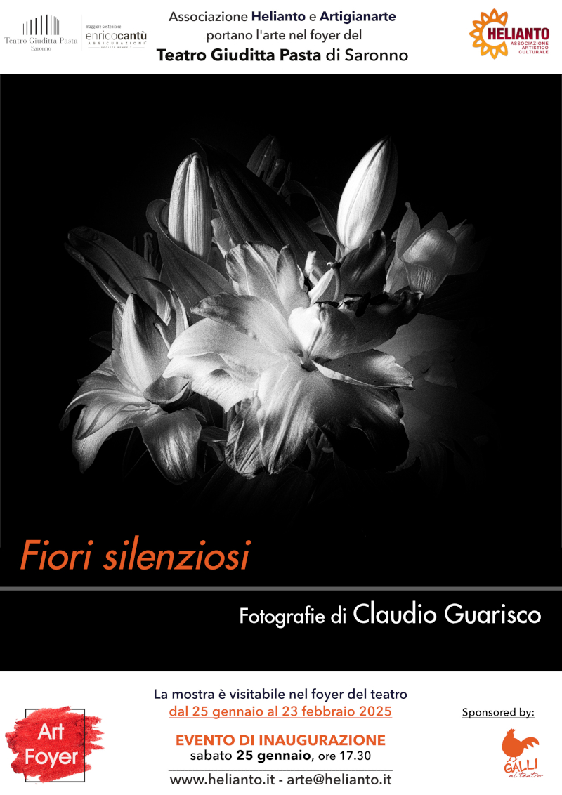 Fiori Silenziosi - Mostra Fotografica di Claudio Guarisco