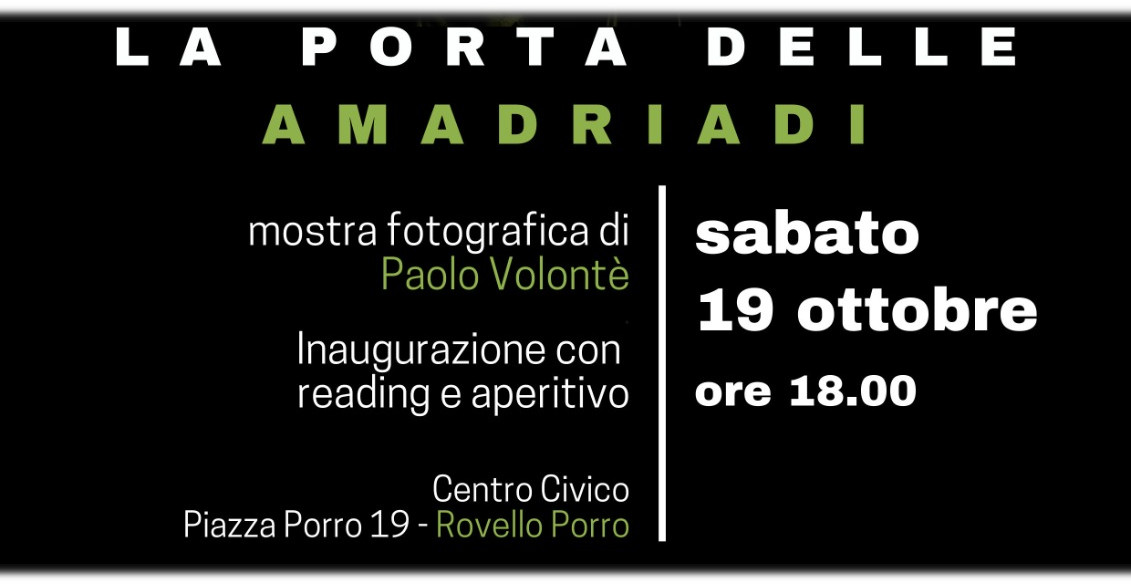 Mostra fotografica - Paolo Volontè